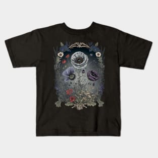 Witchy poppies Kids T-Shirt